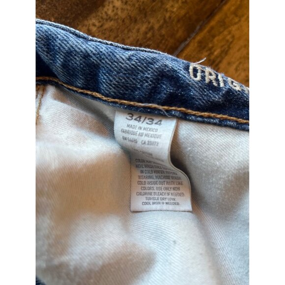 American Eagle Outfitters Original Straight Medium Wash 34 X 34 Men's Jeans - Picture 8 of 10